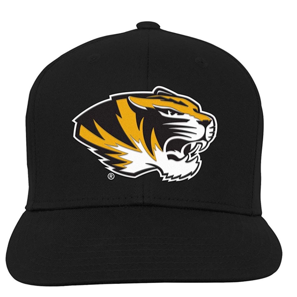 Youth Missouri Tigers SnapBack Flat Bill NWT